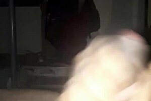 masturbating at midnight in homemade gay session with cock! 😈