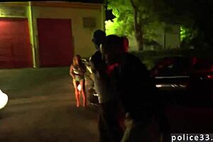 Gay police officers in leather carry out a prostitution sting operation