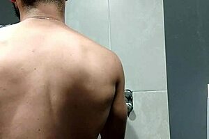 Nerd gets muscle cock in gym ass fucking scene