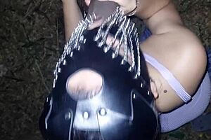 Public park encounter with my horny girlfriend