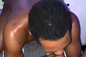 Muscular hunk gets it hard while his girlfriend is away