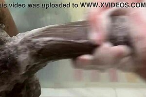 Petite blonde step sister gets surprised in the bathroom