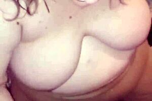 Step mother gives a very hot blowjob and then gets a facial