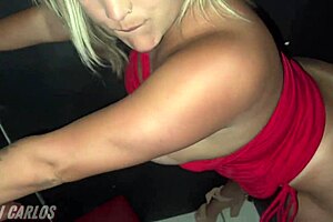Hot wife explores cuckold fantasies at swing freedom house