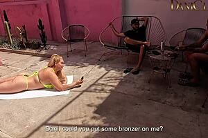 Mexican Friend Joins for Rough Double Penetration Cumshot
