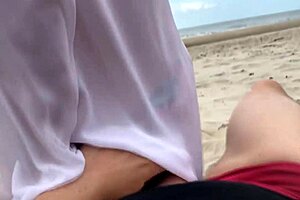 Who are you and how did you get to have a big cock? Public homemade video