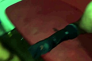 3D porn at home with big cocked biker barman