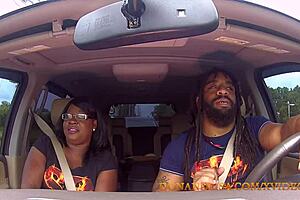 Black MILF Lisa Rivera gives sloppy head in Jacuzzi