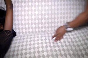 Beautiful black skins in hot amateur group sex scene