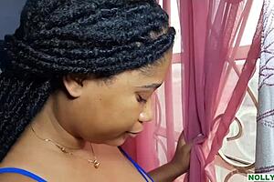 Big black cock cures sexual starvation in hot scene
