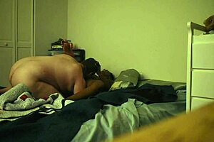 Black girlfriend gets it hard in homemade video