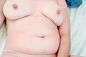 Enjoying a huge cock in my petite latina body