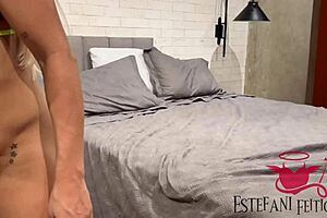 Hot fitness girl gets drilled by macho stud in video