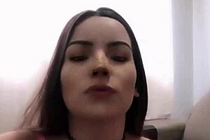 Homemade video of babysitter fucking my cock without a condom