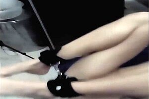 BDSM sex with rough spanking and fingering