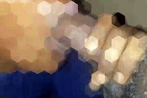 Beautiful MILF sucks and fucks big cock at home with her girlfriend