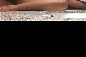 Black beauty gets pounced by big cock in homemade video