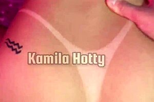 Beautiful girlfriend’s amateur video with hot glasses and fitness boyfriend’s friend