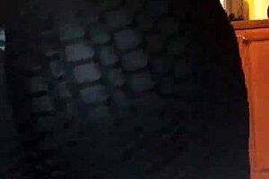Beautiful big ass wife dancing and showing her tits