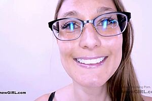 older lady tricked at casting thought it was interview but got massage and cum from father-in-law