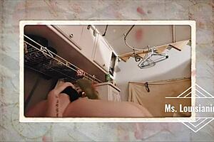 Multiple climaxes while riding a big cock