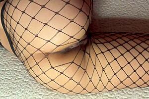 Red hair beauty gets kinky on Halloween