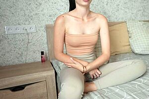 A kinky stepmother with a monster cock seduces her stepson