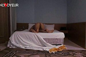 Spontaneous hotel room sex with a horny woman after a party
