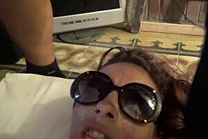 A hot woman has a lot of fun with a nice man