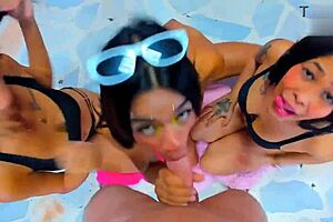 POV - extremely high-quality blowjobs from three stunning women