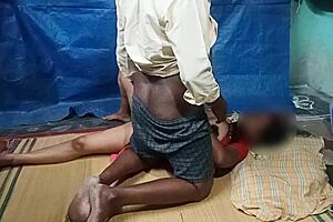 Home made sex video of an Indian village couple
