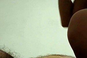 Petite Indonesian teen wife swallows cum and laughs