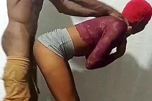 Rough and fast doggy style sex with a slutty amateur