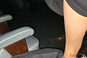 Married man takes his wife to a porn cinema to have sex with other men
