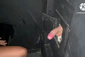 The pretty woman caresses her new husband passionately