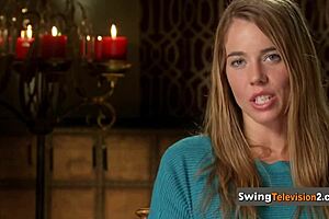 Swingers are having a blind date, and it’s like a fucking paradise