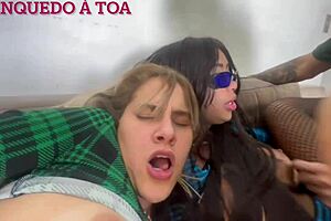 Anna twin sister porn another hottie sharing same cock