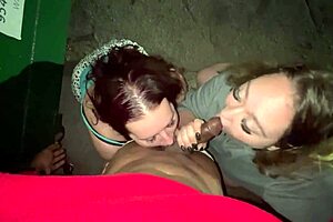 Sluts with open mouths look like beggars by a dumpster