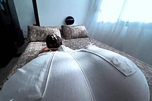 Hot latina in doggy style