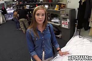 A girl with big ass is willing to do anything for money