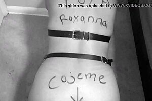 Roxy, a submissive Latina, loves being a doll