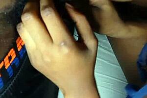 I got my old cock pumped and sucked by a gorgeous black teen