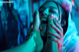 Tickling Feet and Pussy Play with Lesbian Friend