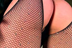 Hey cute bitch with ass plug fingering tight vagina on camera vibrator buzzing