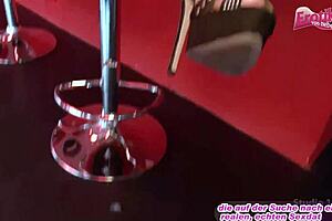 Deutsche blonde teen seduces user, shares passionate moments