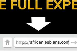 African lesbian has sex with her chubby friend using a strapon