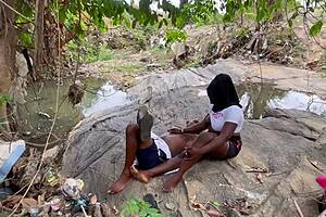 streams of joy getting dicked outdoor with my fat-ass friend, damn!