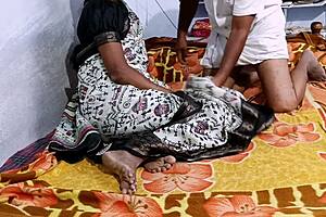 Indian beauty massages, turning into passionate lover