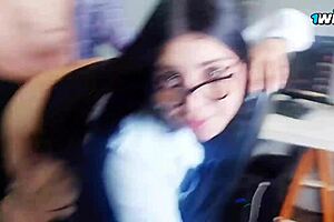 Horny Student Refuses To Study, Wants To Fuck Sexy Teacher