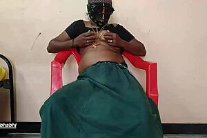 Indian Bride Masturbates with Veggies in Wild Solo Session